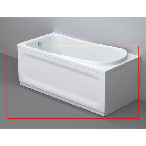 Панель для ванни AM.PM Like W80A-170-070W-P 170 см фронтальна, фото 2