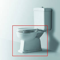 Унитаз-компакт Simas Londra LO 921 без сливного бачка и сиденья, фото №3