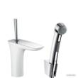 Смеситель для раковины Hansgrohe PuraVida 15275400 с гигиеническим душем, фото 1