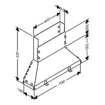 Короб прихованої частини Hansgrohe Secubox 28389000, фото №2
