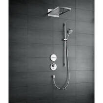 Переключатель потоков скрытого монтажа для душа Hansgrohe ShowerSelect 15745000 хром, фото №4