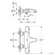 Змішувач для ванни Grohe Grohtherm 34155003 з термостатом, фото 5