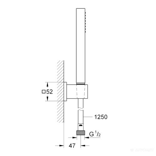 Душовий набір Grohe Euphoria Cube 27703000, фото 2