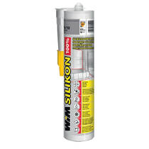 Герметик силиконовый санитарный WIM 1/10 манхетен 310 мл, фото №2