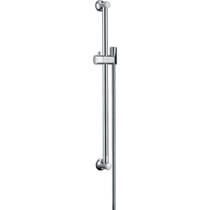Душова штанга 65 см Hansgrohe Unica Classic 27617000 з тримачем-слайдером та душовим шлангом 160 см, хром, фото №1
