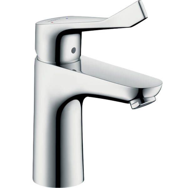 Смеситель для раковины Hansgrohe Focus 31911000 локтевой, для медицинских учреждений, хром, фото 1