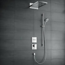 Душовий набір Hansgrohe Raindance Select S 3jet Unica 26631400 хром/білий, фото №3
