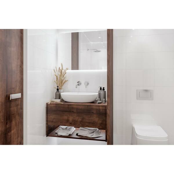 Плитка Golden Tile Mono Біла М50051 30x60 см, фото 2