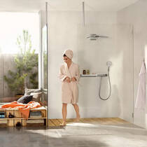 Змішувач для душу Hansgrohe ShowerTablet Select 13184400 з термостатом, хром, фото №4