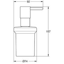 Дозатор для жидкого мыла Grohe Essentials 40394001, фото №3