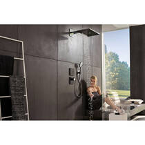 Змішувач прихованого монтажу для душу Hansgrohe ShowerSelect 15738600 з термостатом, фото №3