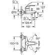 Змішувач для ванни Grohe Eurosmart 33300002, фото 2