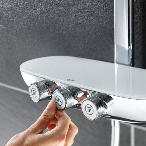 Душевая система Grohe Rainshower System 26250000 SmartControl с термостатом, фото 9