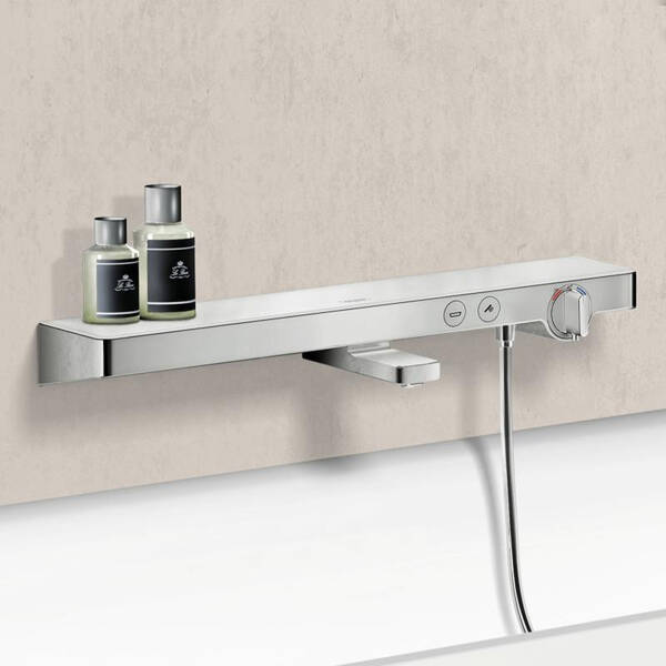 Змішувач для ванни Hansgrohe ShowerTabletSelect 700 13183400 з термостатом, хром, фото 3