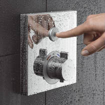 Змішувач прихованого монтажу для ванни/душу Hansgrohe ShowerSelect 15737400 з термостатом, фото №3