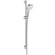 Душевой набор Hansgrohe Croma Select E 1jet 26594400 хром/белый, фото 1