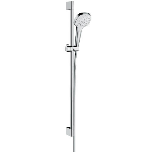 Душевой набор Hansgrohe Croma Select E 1jet 26594400 хром/белый, фото 1