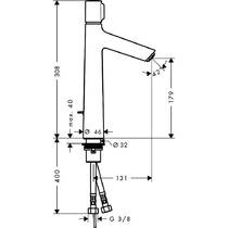 Змішувач для раковини Hansgrohe Talis Select S 72044000 хром, фото №2