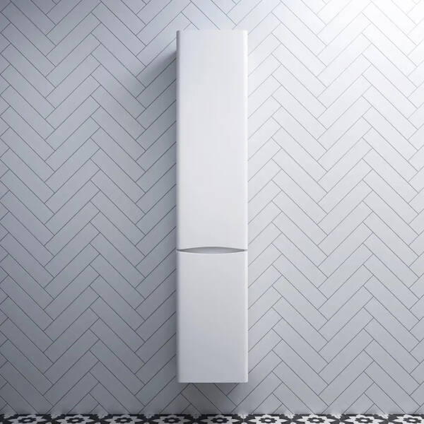 Пенал Am.Pm Like M80CHL0366WG38 35 см підвісний лівий білий, фото 3