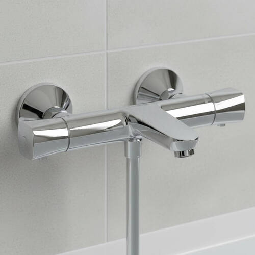 Смеситель для ванны Hansgrohe Ecostat 13123000 Universal с термостатом хром, фото 1