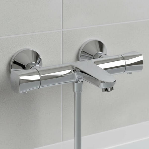 Смеситель для ванны Hansgrohe Ecostat 13123000 Universal с термостатом хром, фото 1