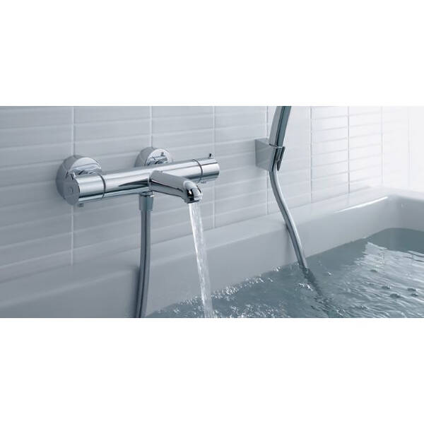 Смеситель для ванны Hansgrohe Ecostat 13123000 Universal с термостатом, фото 5