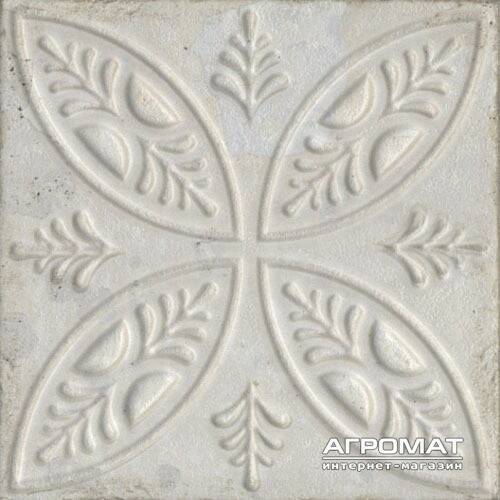 Плитка Aparici Aged White Ornato 20x20 см декор, фото 2