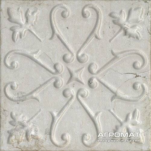 Плитка Aparici Aged White Ornato 20x20 см декор, фото 3