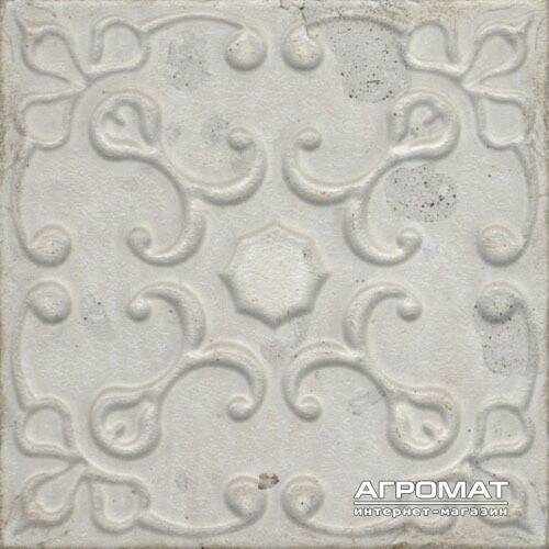 Плитка Aparici Aged White Ornato 20x20 см декор, фото 5