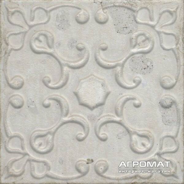 Плитка Aparici Aged White Ornato 20x20 см декор, фото 5