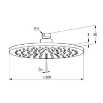 Верхний душ Kludi A-Qa 643200500, фото №2