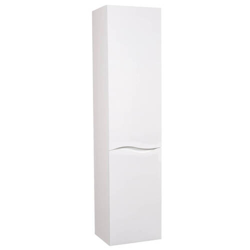 Пенал Аква Родос Альфа 40 см консольний правий білий, фото 1