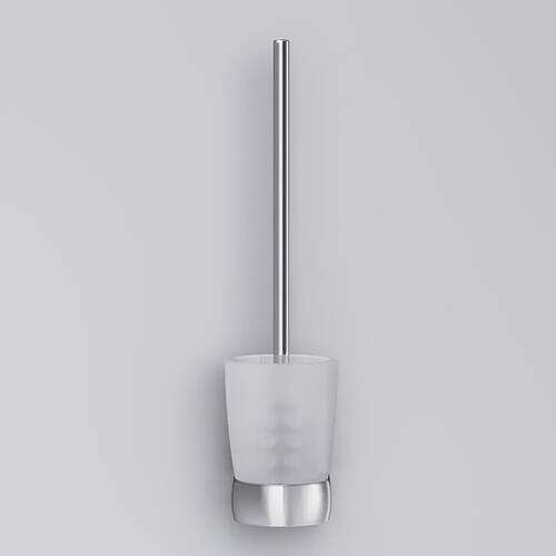 Щетка для унитаза Am.Pm Sensation A3033300 с держателем хром/белый, фото 5
