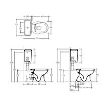 Напольный унитаз Gaia Pompei PHPM01F, фото №3