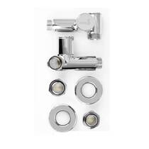 Кран кутовий під ТЕН Mario хром, фото №4