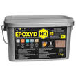 Заполнитель для швов WIM Epoxyd HQ 1/42 эпоксидный двухкомпонентный латунь 2кг, фото 2