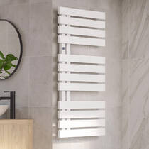 Рушникосушарка водяна Instal Projekt Popstar POPS-50/90 875х500 мм білий, фото 1