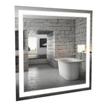 Зеркало Аква Родос Альфа 16579 с LED подсветкой 800х800 мм, фото №1