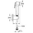 Гігієнічний душ Grohe Tempesta-F 27513001 хром, фото 3