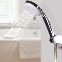 Душовий набір Hansgrohe Crometta 100 1jet 26665400 хром/білий, фото №3