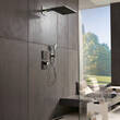 Переключатель потоков скрытого монтажа для душа Hansgrohe ShowerSelect 15736600 черный/хром, фото 3