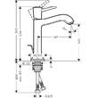 Змішувач для раковини Hansgrohe Metropol Classic 31302000, фото 2