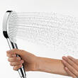 Душова система Hansgrohe Crometta 27320000 Showerpipe з термостатом, фото 6