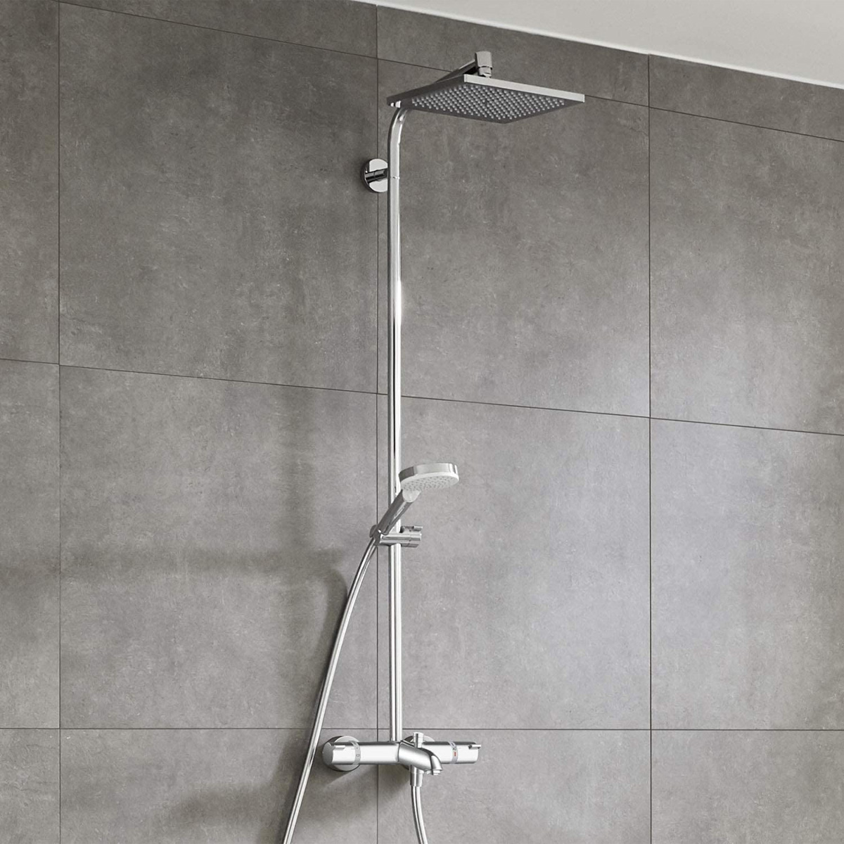 27298000 Crometta E 240 Showerpipe Душова система д/ванни (1 сорт)