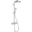 Душевая система Hansgrohe Crometta 27267000 S 240 1jet Showerpipe с термостатом, фото 2