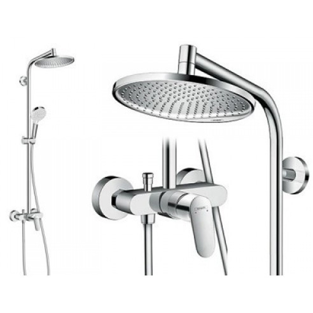 27269000 Crometta S 240 1jet Showerpipe Душова система д/душа (1 сорт)