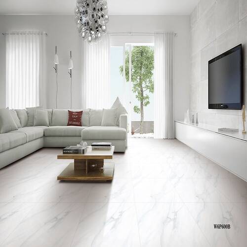 Керамогранит Megagres W6P600B  CARRARA 60x60 см, фото 2