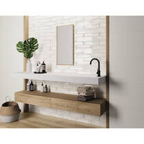Плитка Ape Ceramica Silk Oh La La White Rect 40x120 см, фото №2