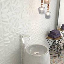 Плитка Ape Ceramica Silk Ole White Rect 40x120 см, фото №1