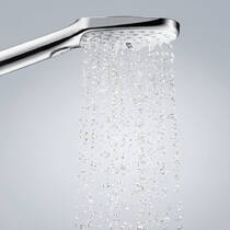 Ручний душ Hansgrohe Raindance Select E 26521400 хром/білий, фото №4